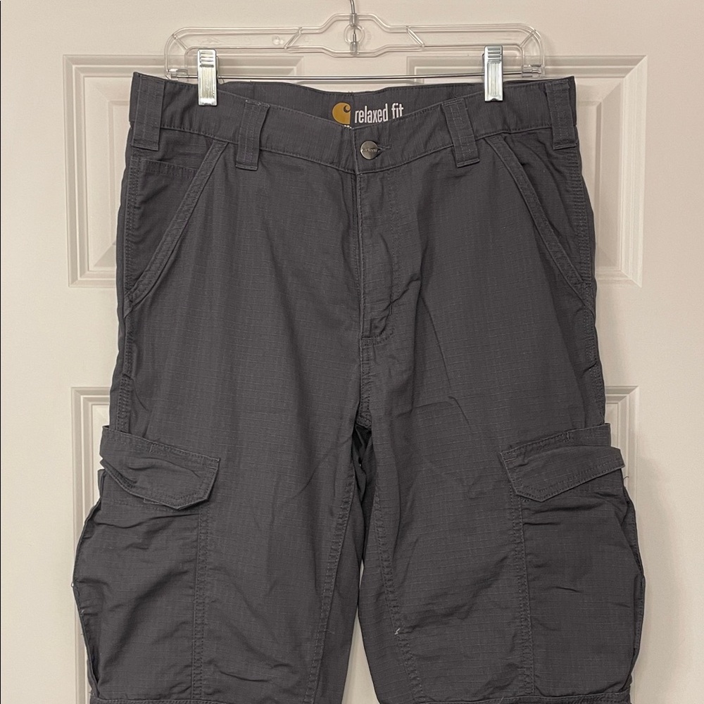 Carhartt Men's Charcoal Cargo Pants